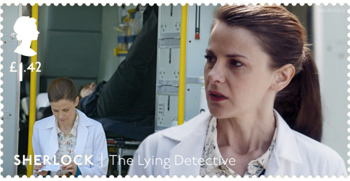 smarthily:Another stamp for my Molly series.Molly and The Lying Detective.