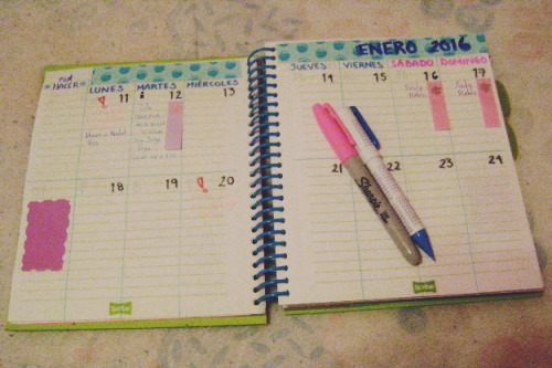 My obsession whit my planner is going to far.