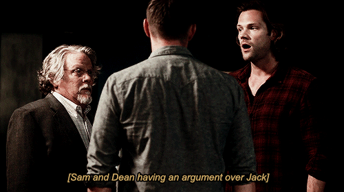 out-in-the-open:Never get in the way of Sam and Dean’s parenting arguments. Or any argument for that