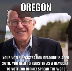 badromancenovelquotes:  Registering is SO important. Make sure that you’re able to vote! Bernie just won Nevada, because his supporters showed up. Keep that up and we can do this. :) 