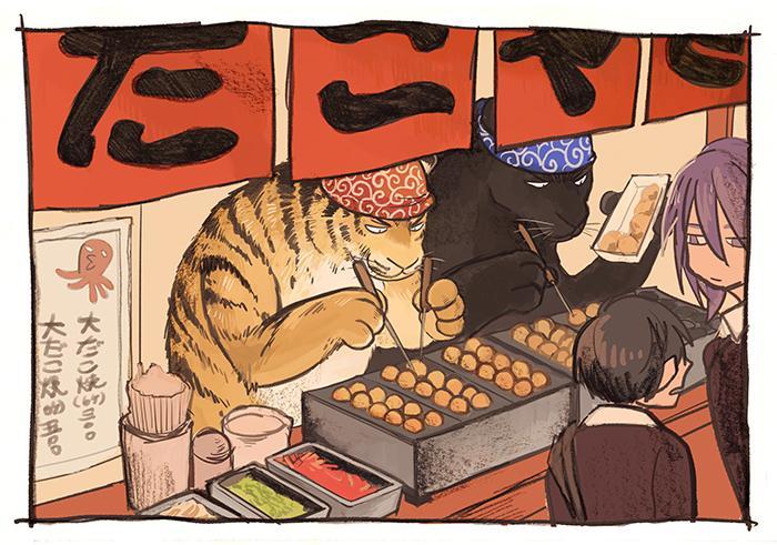 crackervolley:  papillonpoupon:  Artist: twitter.com/tanktrunk_mtoooooh so cute