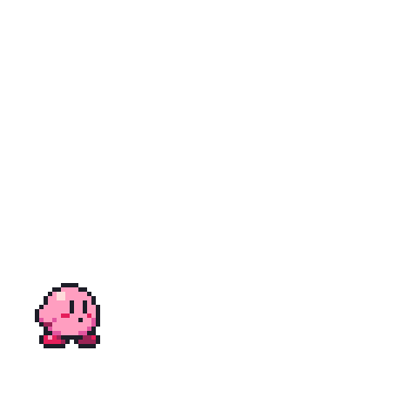 Animated Kirby Sprites