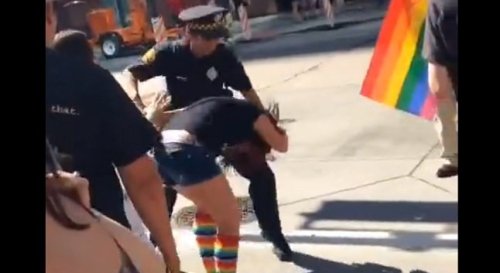 priceofliberty:Video Shows Pittsburgh Cop Punching Teen At Gay Pride In An Apparent Use Of Excessive
