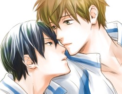 racyue:  MakoHaru &lt;3 By ういこ 