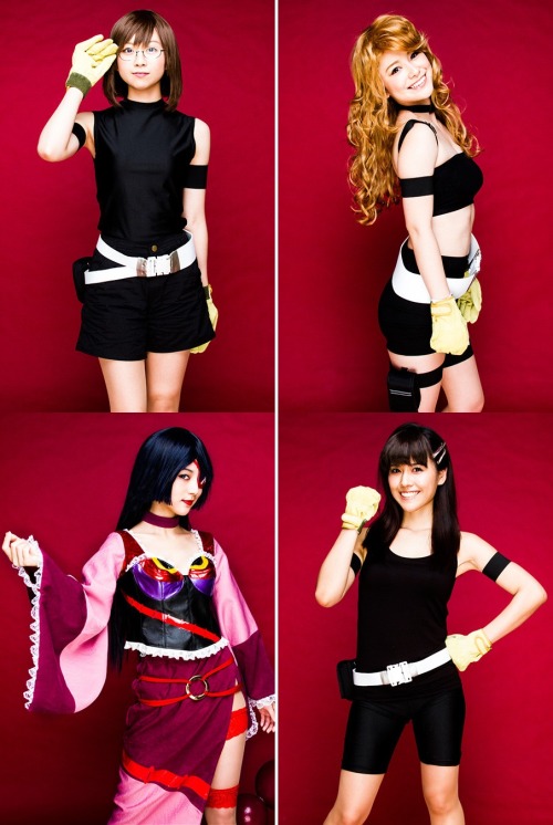 worldfullofcosplayandfashion:Gurren Lagann Stage Play’s Cast Photographed in Costume  