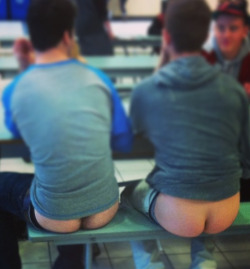 powerbottomboys:  i would probably eat off that lunch bench