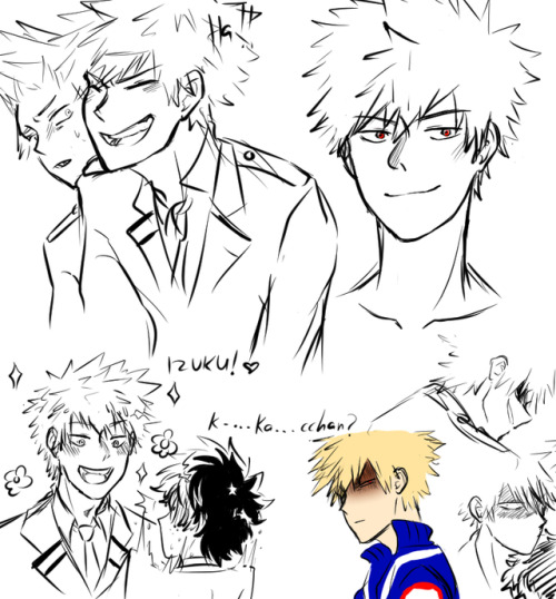 insanemarshmallow:I like to think of Prototype Katsuki as the jolly, refreshing kind of character an