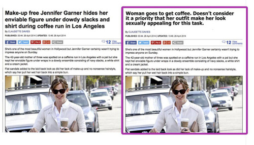 artslay: relyonloveonceinawhile: whatmariadidnext: two4fit: TABLOID HEADLINES WITHOUT THE SEXISM &am