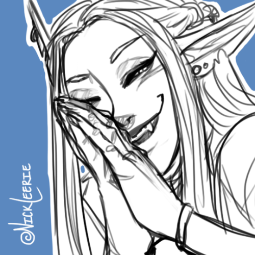 nickleerie:Recent ask answers~ Carey, Lucretia, Magic Brian, and good ol’ Barry J. Bluejeans.&