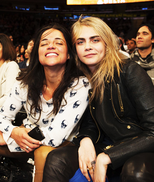 michellexrodriguez:   Michelle Rodriguez confirms she’s dating Cara Delevingne (x) 