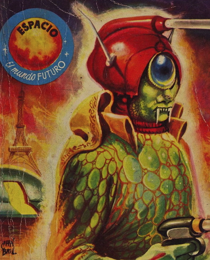 magictransistor:  Toray. Espacio, El Mundo Futuro (Space, The Future World). 1954.