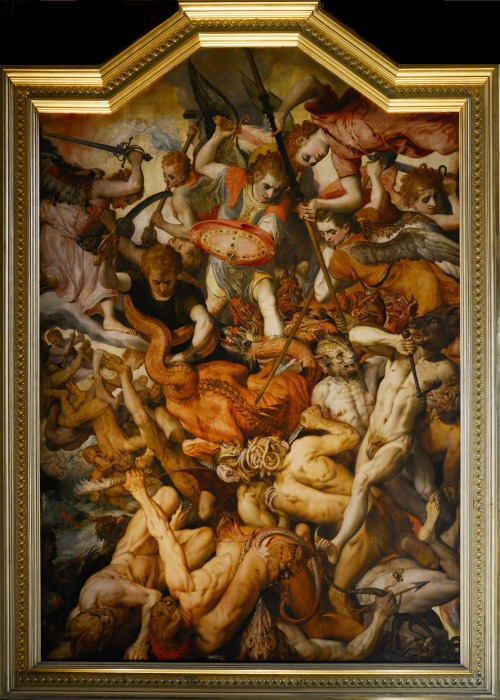 triste-le-roy: Fall of the Rebellious Angels (Frans Floris, 1554 CE).(via Wikipedia)