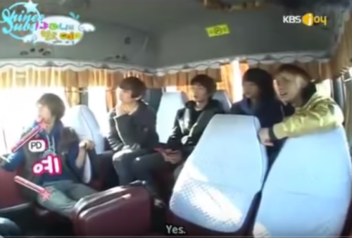 Key and Onew: How serious/important is this going to be?Minho and Jonghyun: *waffle vine voice* Can 