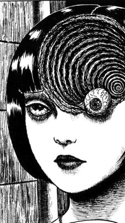 artsylockscreen: Junji Ito lockscreenslike it if you saved it