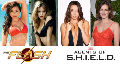 omegathep1: Team Flash (Jessica Parker Kennedy &amp; Danielle Panabaker)  or Team Shield (C