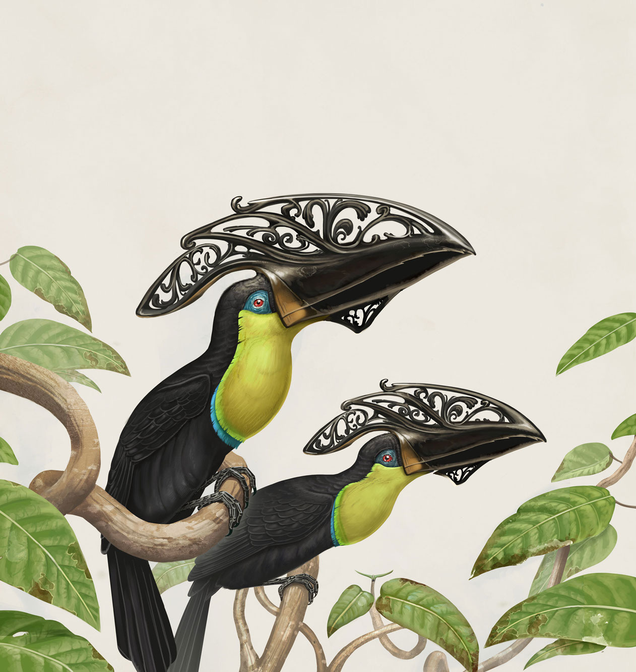nokknokk:   Imaginary Ornithology is a sound artwork at Burrinja Cultural Centre where