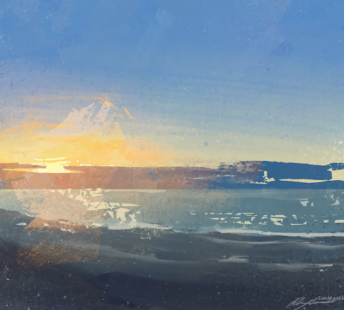 zandraart:10 min beach sketch