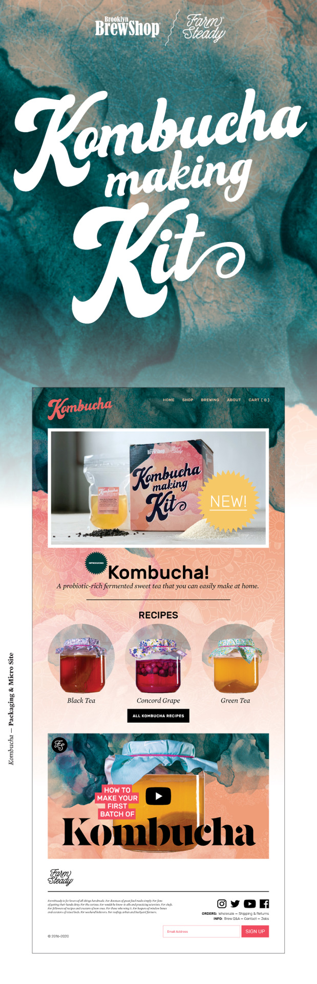 Kombucha Making Kit - Brooklyn Brew Shop