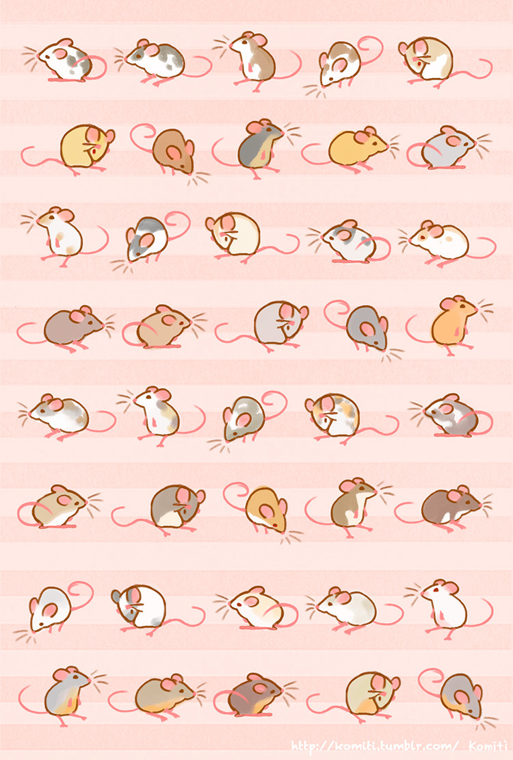 komiti:  Many many mice! 