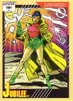 Superheroesincolor:    Jubilee (Jubilation Lee) // Marvel Comics   