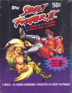 vgjunk:  Topps Street Fighter II trading