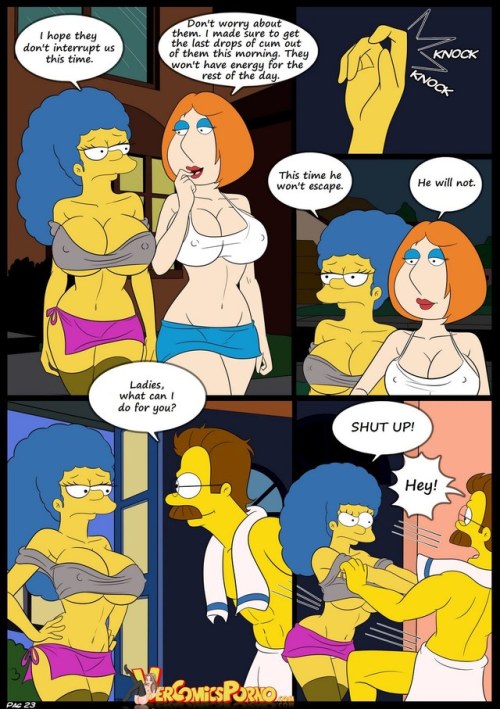 margesimpsonxxx:Marge Simpson &amp; Lois Griffin by CrocMARGE SIMPSON XXX Tumblr