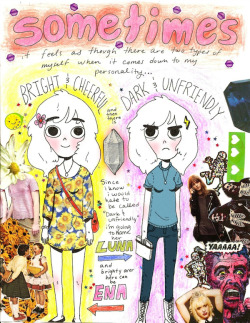 rookiemag:  Sunday Comic: Luna and Ena  They = me.  