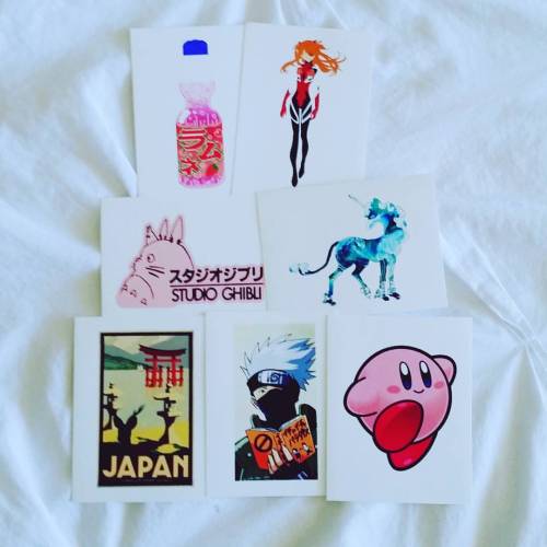 My cute sticker haul from @redbubble. The hard part is to decide what to put them on. #redbubble #au