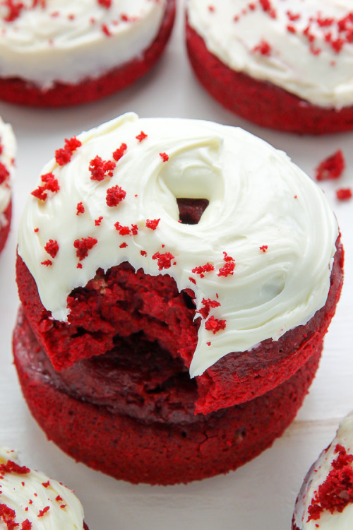 do-not-touch-my-food:    Red Velvet Donuts   