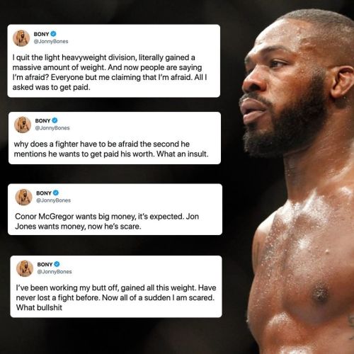 Here are *some* of Jon Jones&rsquo; thoughts on a potential match up with Francis Ngannou in the fut