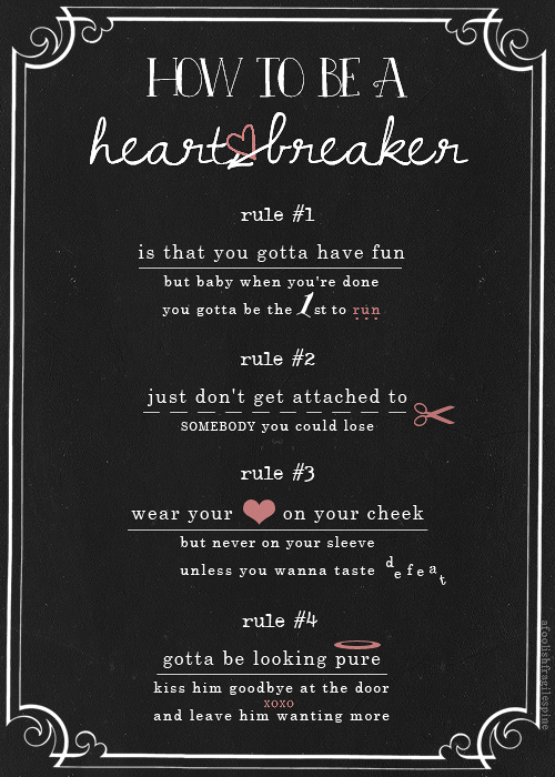 All the broken hearts in the world still beat.