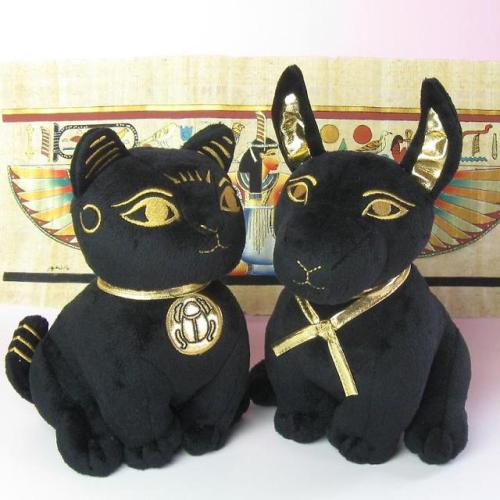 Porn photo ancient-egypts-secrets:  Bastet and Anubis.