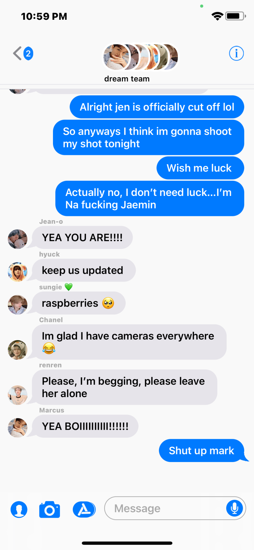 - . -