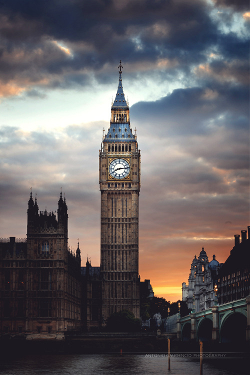 mistergoodlife:  Big Ben, London. Big Ben is the nickname for the Great Bell of