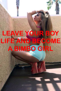 morgainetv:  Become a bimbo boy! 