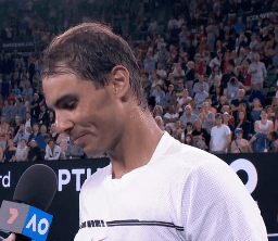 weiledudrink:Rafael Nadal on court interview (2R) | Australian Open - 2017