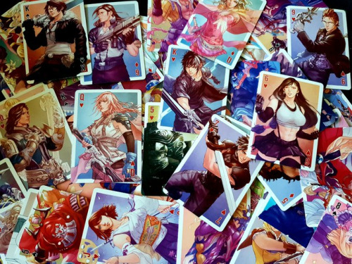 Pre-orders now open for D-Deck, the FF Playing Card Collection, Patreon exclusive as always.54 cards