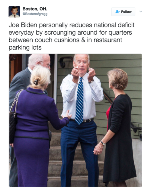 Joe Biden is a national treasure