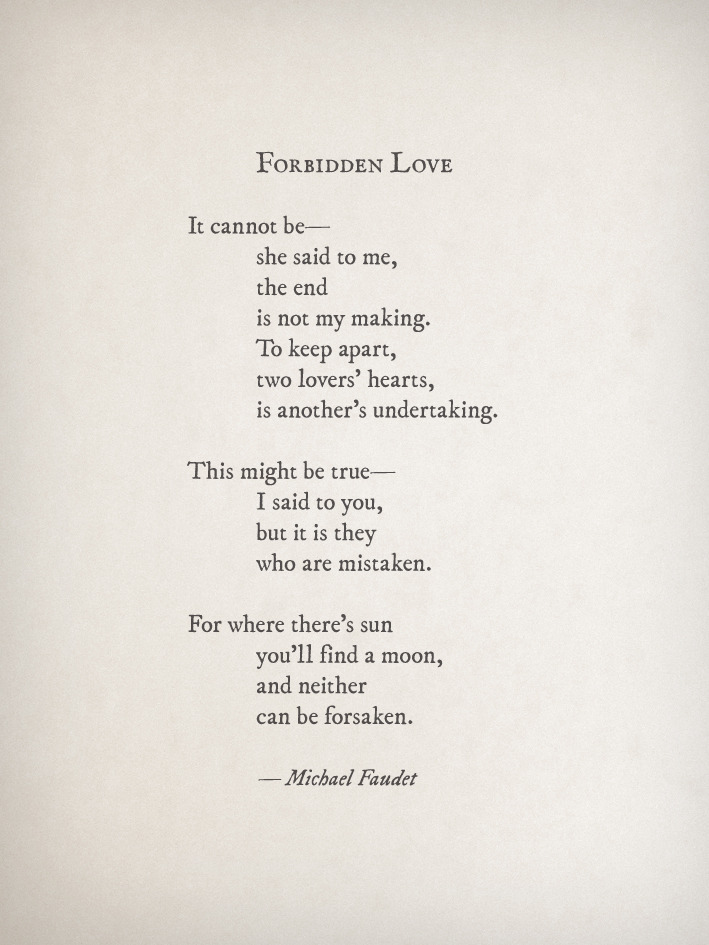 michaelfaudet:  Forbidden Love by Michael Faudet