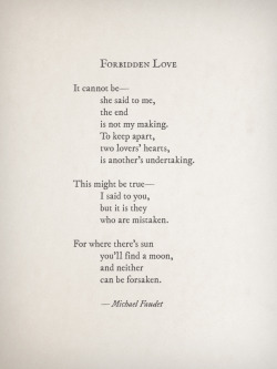 michaelfaudet:  Forbidden Love by Michael