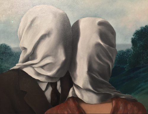 René Magritte, Les Amants ( aka The Lovers), 1928