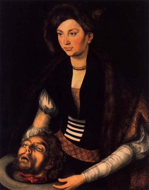 Salome (aka Salome with the Head of John the Baptist or Catherine of Saxony as Salome), Lucas Cranac