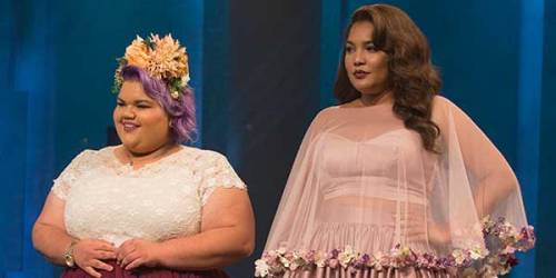 reclaimingthelatinatag: Ashley Nell Tipton wins season 14 of Project Runway with a plus-size collect