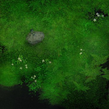 Intricate insects over mossy ground paintings by Imazuna Tsuko. Japan loves moss, and you can find m