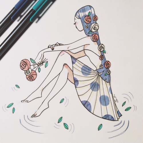 sibyllinesketchblog:SpringFollow me on Instagram ! @sibylline_m