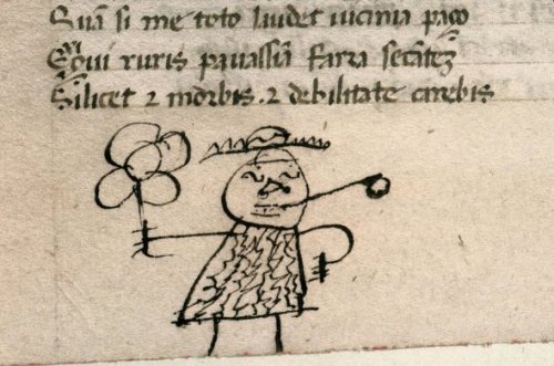 mediumaevum:One for my artsy followers: practice makes perfect.Marginalia doodles from Erik Kwakkel’