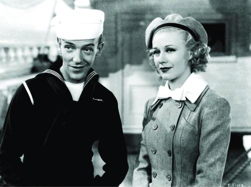 Movie still of Fred Astaire & Ginger Rogers in Flottan Dansar (aka Follow the Fleet) (1936)