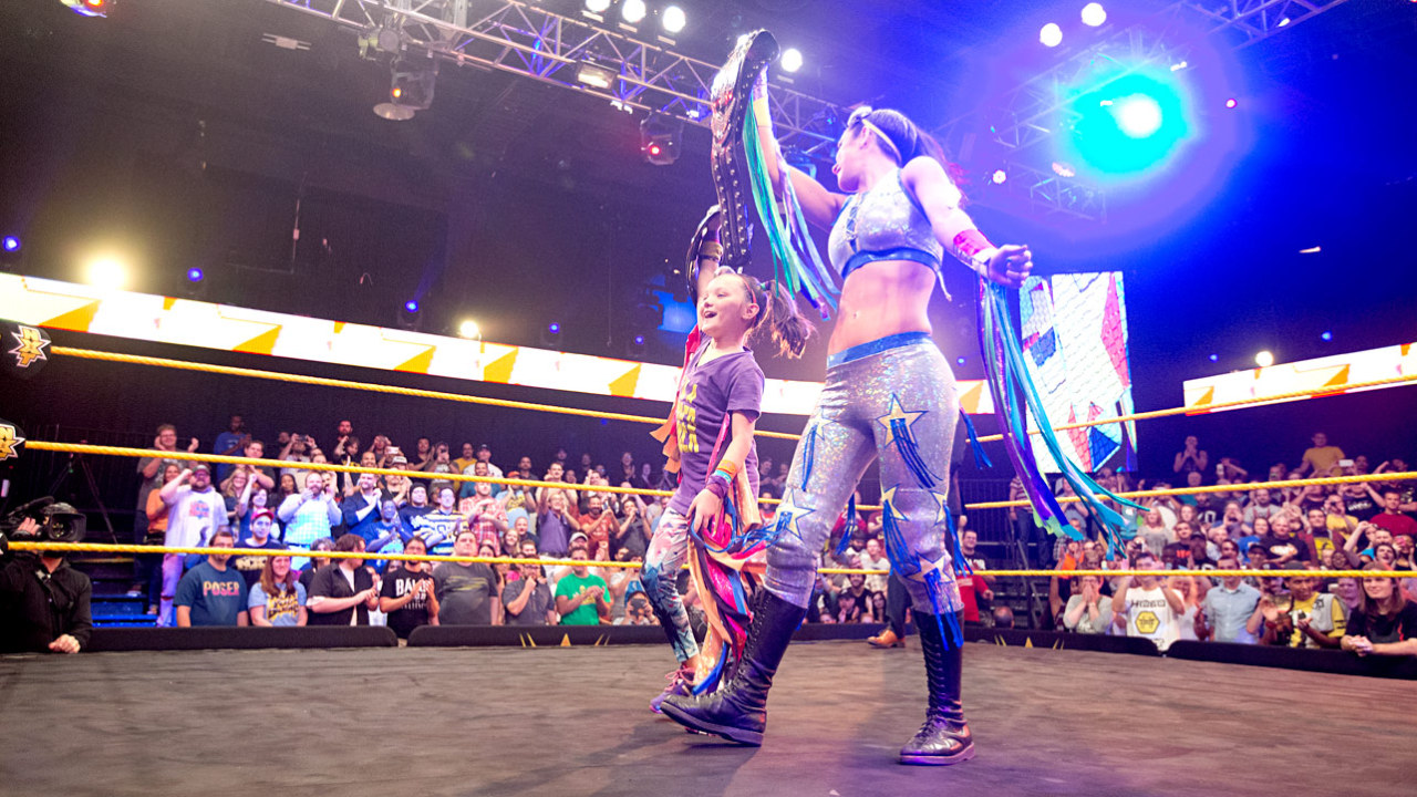 nxtdivasource:  Bayley surprises her biggest fan 