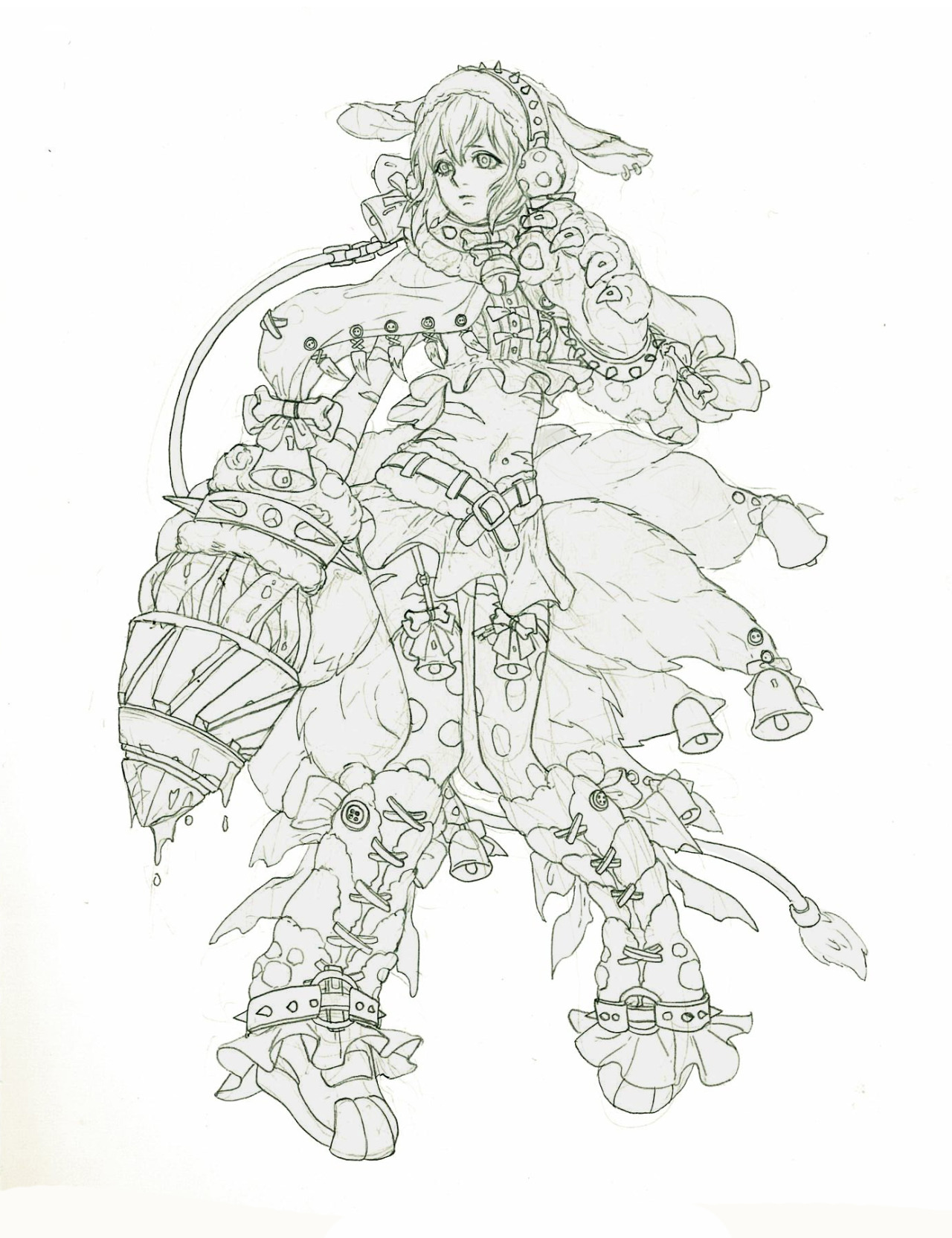 kurohebi: Magical Girl Raising Project Artist:   還祠   Don’t colored without