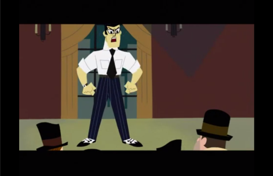 c2ndy2c1d:  bishopinblue:  Why did I not know about gangster Jack???? How have I never this episode?!? JUST LOOK AT HIM! WOOOOOOHHHHHHHHH SON HE WEARS HIS PANTS SO HIGH but my favorite part when his hair is down UH-HU BOY BOY  My god 
